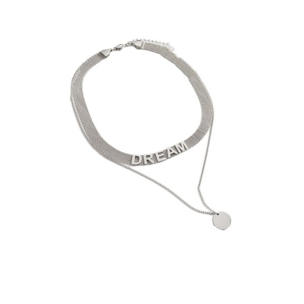 Ατσάλινο Κολιέ Chocker - ΧρυσόA3131