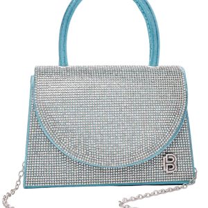 Τσάντα φάκελος clutch JH-22002 - Γαλάζιο