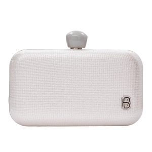 Τσάντα φάκελος clutch -JH-21983 - Ασημί