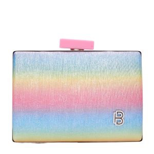 Τσάντα φάκελος clutch -JH-21981 - Rainbow