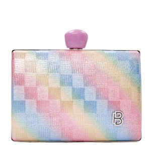 Τσάντα φάκελος clutch -JH-21985 - Rainbow