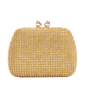 Τσάντα φάκελος clutch CK6009 - Χρυσό