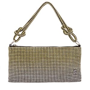 Τσάντα φάκελος clutch 21968 - Κίτρινο