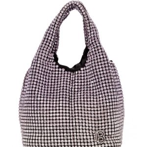 Τσάντα φάκελος clutch 21949 - Μώβ