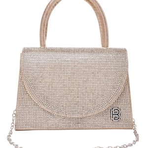Τσάντα φάκελος clutch JH-22002 - Σαμπανιζέ