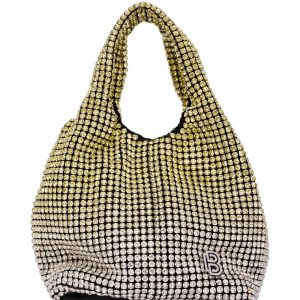 Τσάντα φάκελος clutch 21949 - Κίτρινο