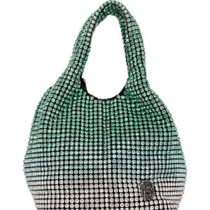 Τσάντα φάκελος clutch 21949 - Πράσινο