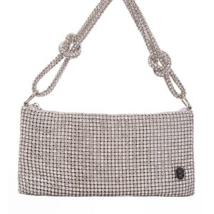 Τσάντα φάκελος clutch 21968 - Ασημί