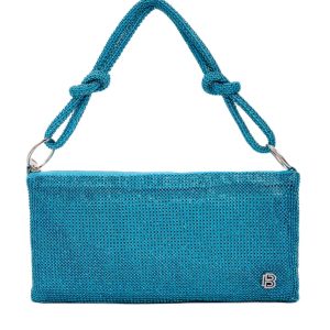 Τσάντα φάκελος clutch CK602 - Μπλέ