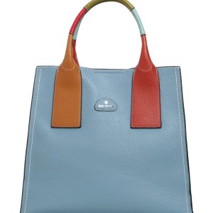 Τσάντα χειρός  B-9785 - Γαλάζιο