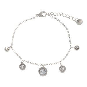 Βραχιόλι JC-6601-38 - Ασημί