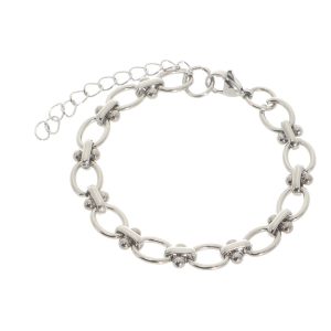 Βραχιόλι ALQ-3329-3 - Ασημί