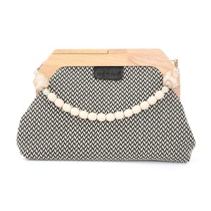 Τσάντα φάκελος clutch JH-2216 - Μαύρο