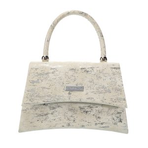Τσάντα φάκελος clutch MD2432 - Ασημί