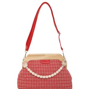Τσάντα φάκελος clutch JH-22007 - Κόκκινο