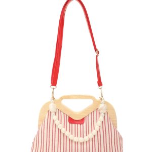 Τσάντα φάκελος clutch JH-22008 - Κόκκινο