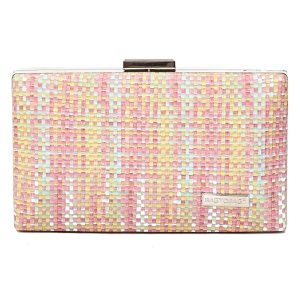 Τσάντα φάκελος clutch -21891 - Ασημί