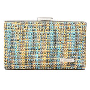 Τσάντα φάκελος clutch -21891 - Κίτρινο