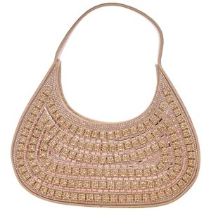 Τσάντα φάκελος clutch MD2406 - Σαμπανιζέ