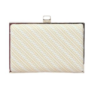 Τσάντα φάκελος clutch -21889 - Ασημί
