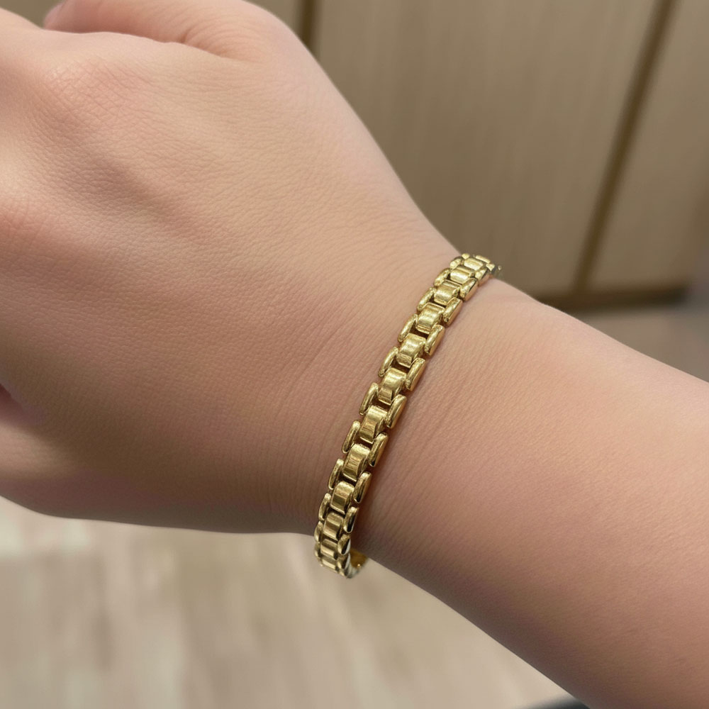 Βραχιόλι Πλέξη Ρολογιού από Ατσάλι - Ασημί Βραχιόλι Πλέξη Ρολογιού από Ατσάλι - ΑσημίA35096B