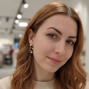 Σκουλαρίκια Ατσάλι Κρεμαστά Animal Print ΣταγόναA69003