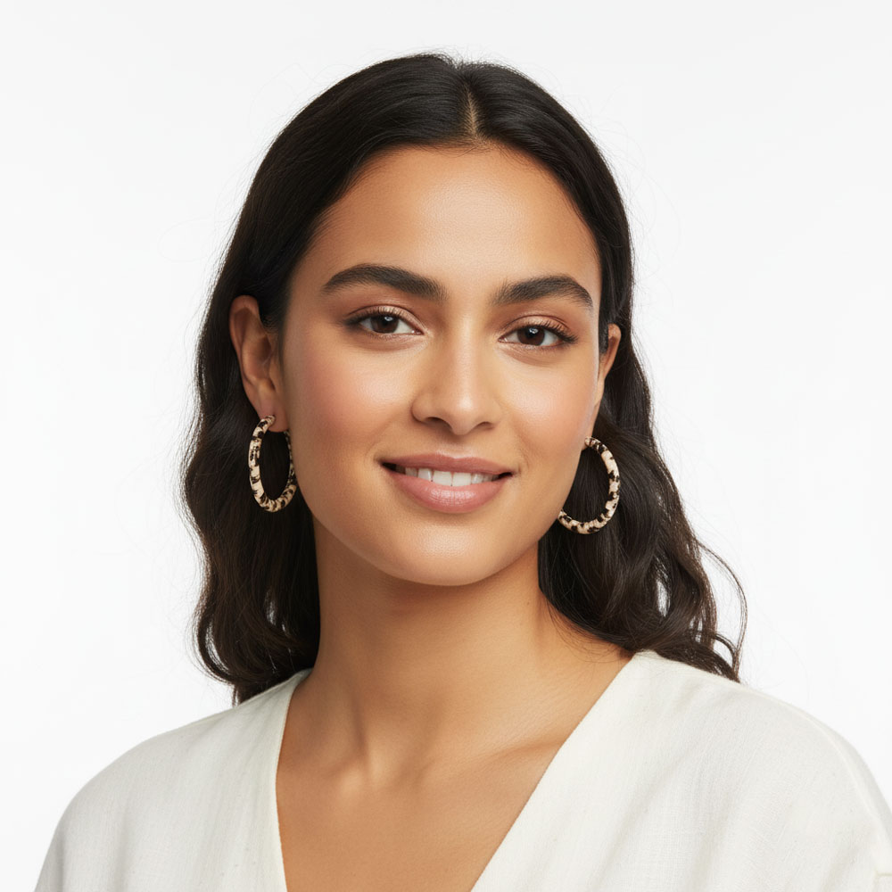 Σκουλαρίκια Κρίκοι Animal Print Σκουλαρίκια Κρίκοι Animal PrintX00415