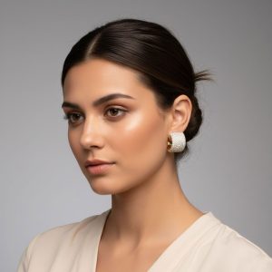 Σετ Σκουλαρίκια 12 Τεμάχια Φαρδιοί Κρίκοι με ΣτραςX00445