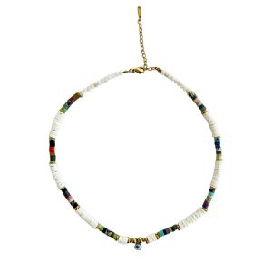 Ατσάλινο Κολιέ Με ΧάντρεςA7010