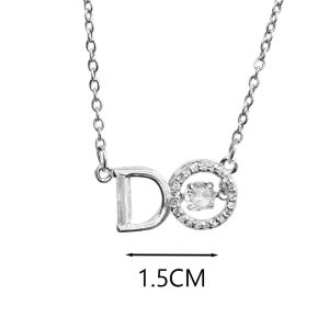 Κολιέ "DO" - ΧρυσόA045