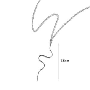 Ατσάλινο Κολιέ Φίδι - Χρυσόddb74de50857