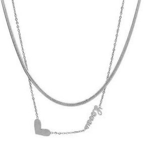 Ατσάλινο Κολιέ - ΧρυσόA067A