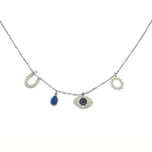 Ατσάλινο Κολιέ - ΧρυσόX00351A