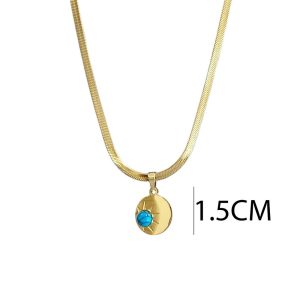 Ατσάλινο Κολιέ - ΧρυσόX00341A