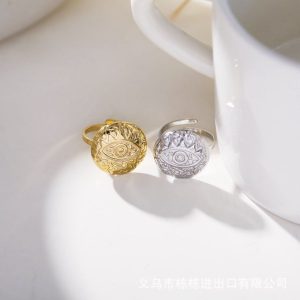 Ατσάλινο Δαχτυλίδι - ΧρυσόJ113