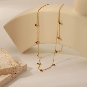 Ατσάλινο Κολιέ - ΑσημίA3193A