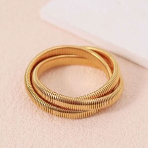 Ατσάλινο Βραχιόλι - ΑσημίA3300B