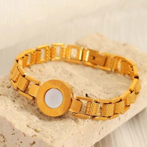 Ατσάλινο Βραχιόλι - ΧρυσόX00204A