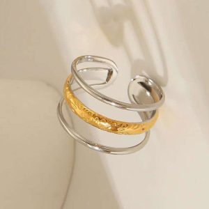 Ατσάλινο Ρυθμιζόμενο ΔαχτυλίδιX00220