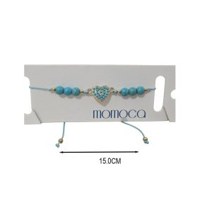 Χειροποίητο Βραχιόλι Με Χάνδρες Και ΚαρδούλαA10010HE