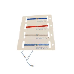 Πλεκτά Βραχιολάκια με Ματάκι Σετ 12 τεμ.A10015