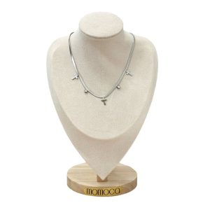 Ατσάλινο Κολιέ - Ασημίc61281a4a697