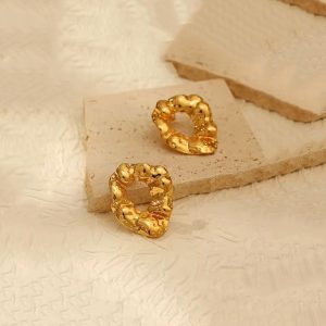 Ατσάλινα Σκουλαρίκια ΚαρφωτάA1123-1