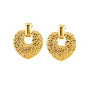 Ατσάλινα Σκουλαρίκια ΚαρφωτάA1133