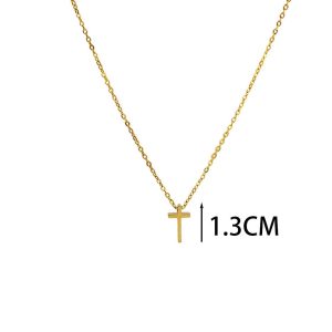 Ατσάλινο Κολιέ Με Σταυρούς - ΑσημίA0799