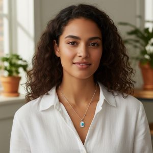 Ατσάλινο Κολιέ - ΧρυσόA12019A