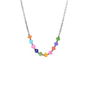 Ατσάλινο Κολιέ - ΧρυσόA12053