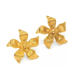 Ατσάλινα Σκουλαρίκια ΚαρφωτάA1211