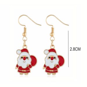 Χριστουγεννιάτικα Σκουλαρίκια ΚρεμαστάΑ1211