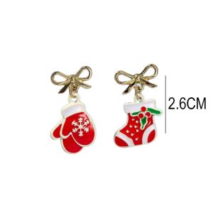 Χριστουγεννιάτικα Σκουλαρίκια ΚρεμαστάΑ1213